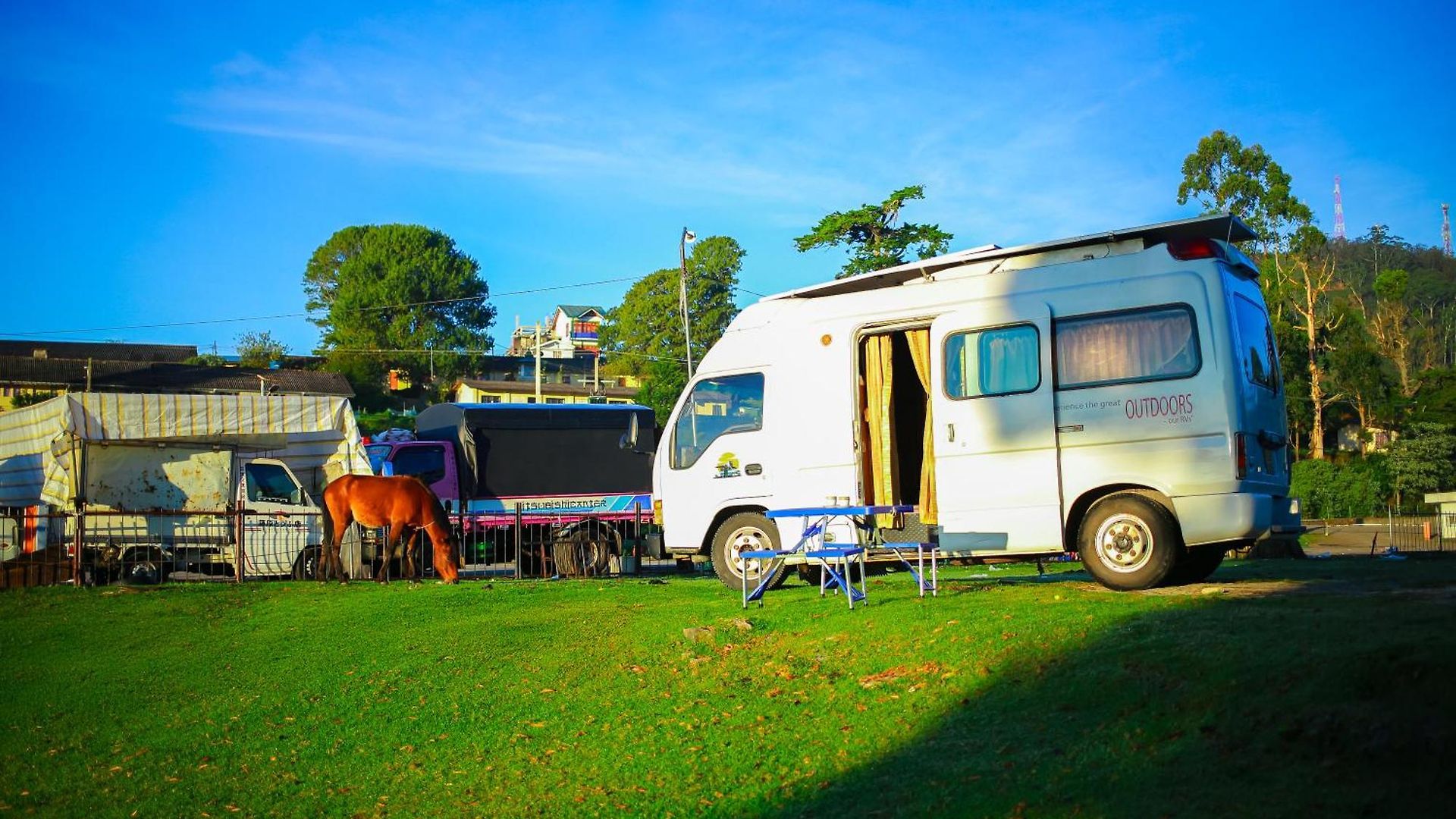 Campsite Caravan -