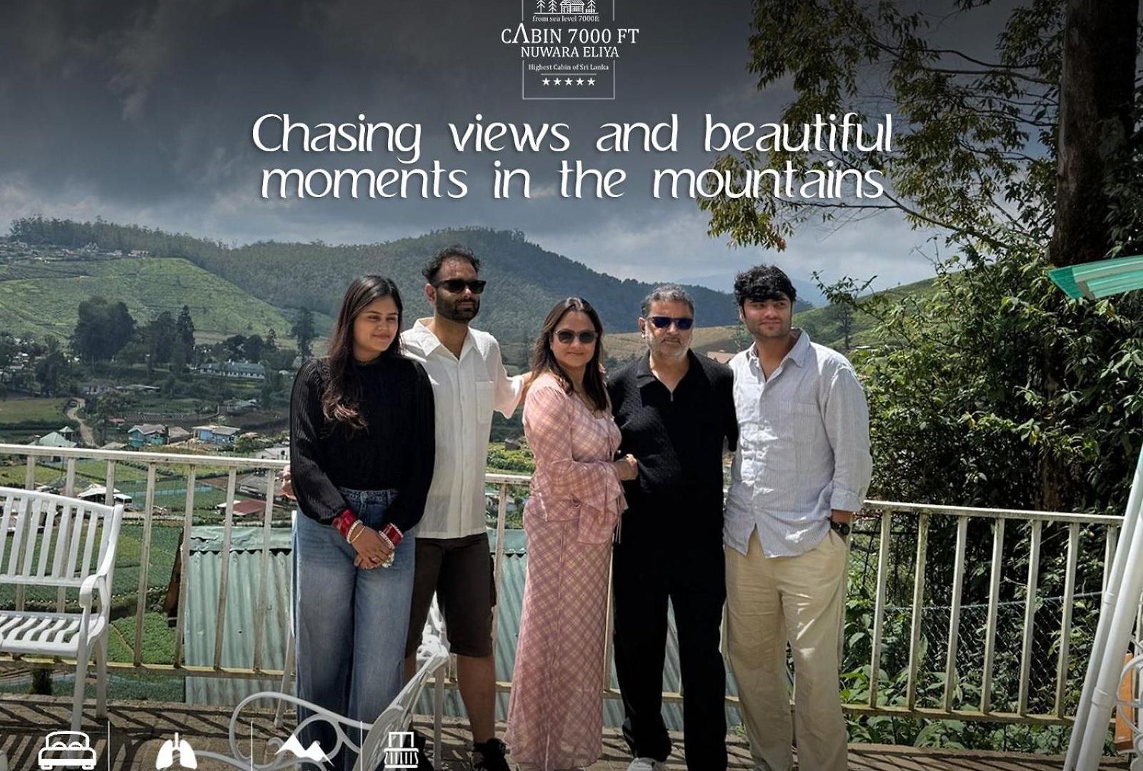 7000 Feet - A Cozy Mountain View Retreat In Chalet Nuwara Eliya