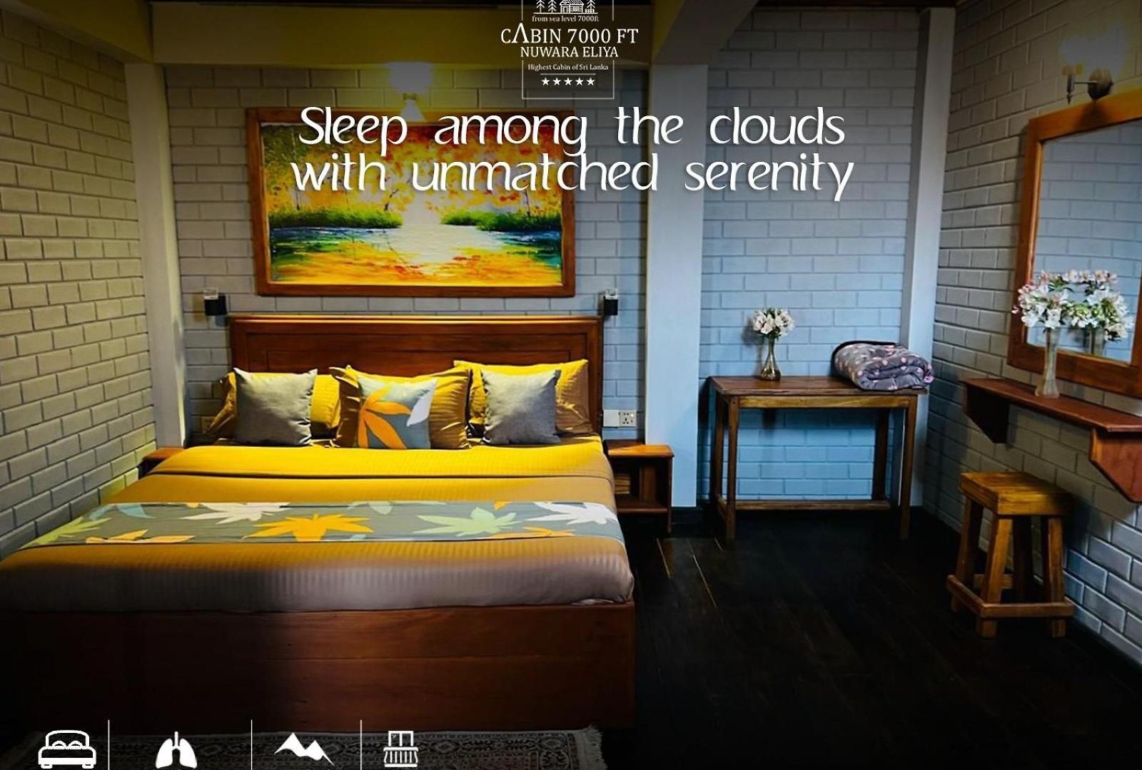 Chalet 7000 Feet - A Cozy Mountain View Retreat In Nuwara Eliya