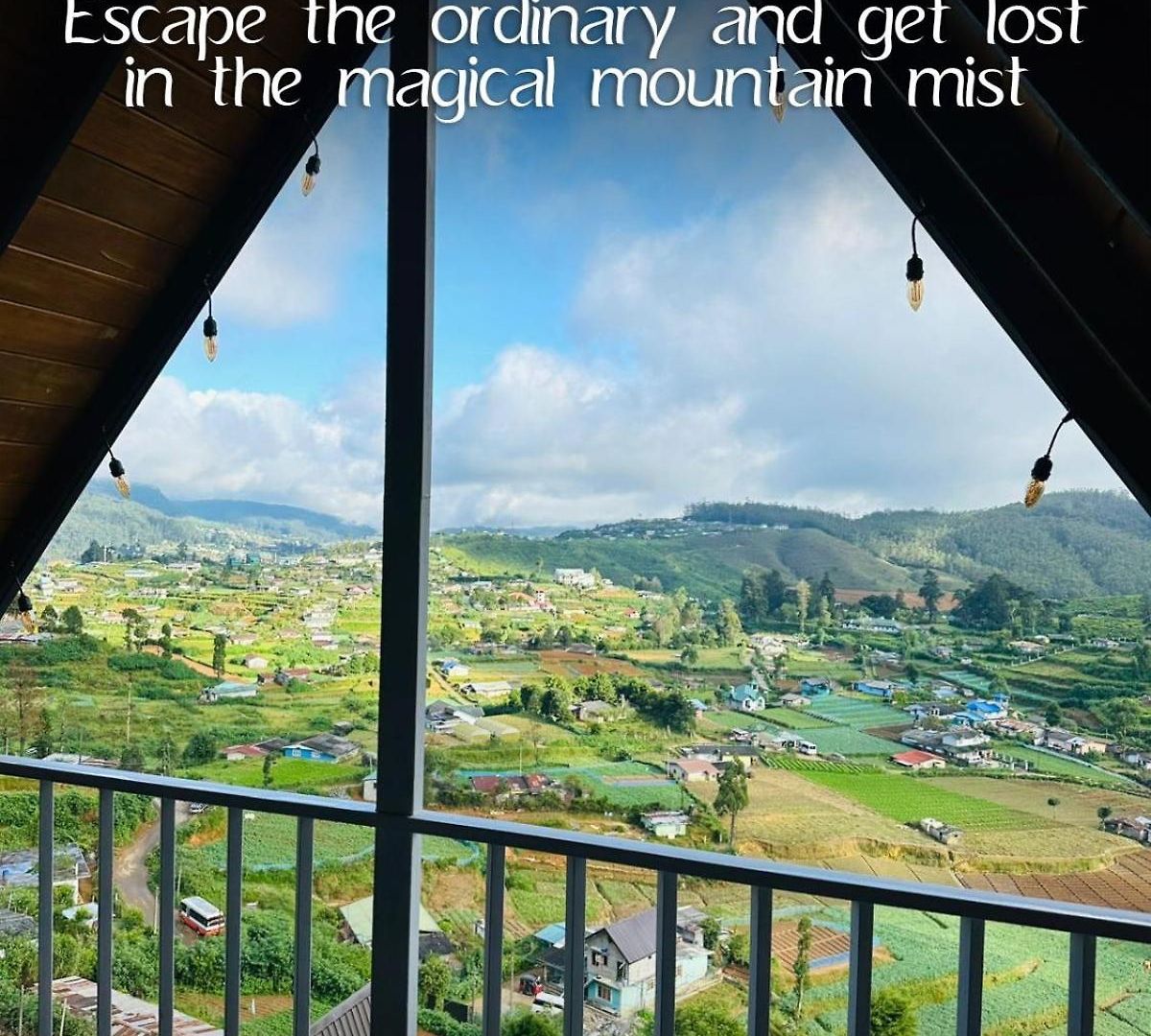 7000 Feet - A Cozy Mountain View Retreat In Chalet Nuwara Eliya