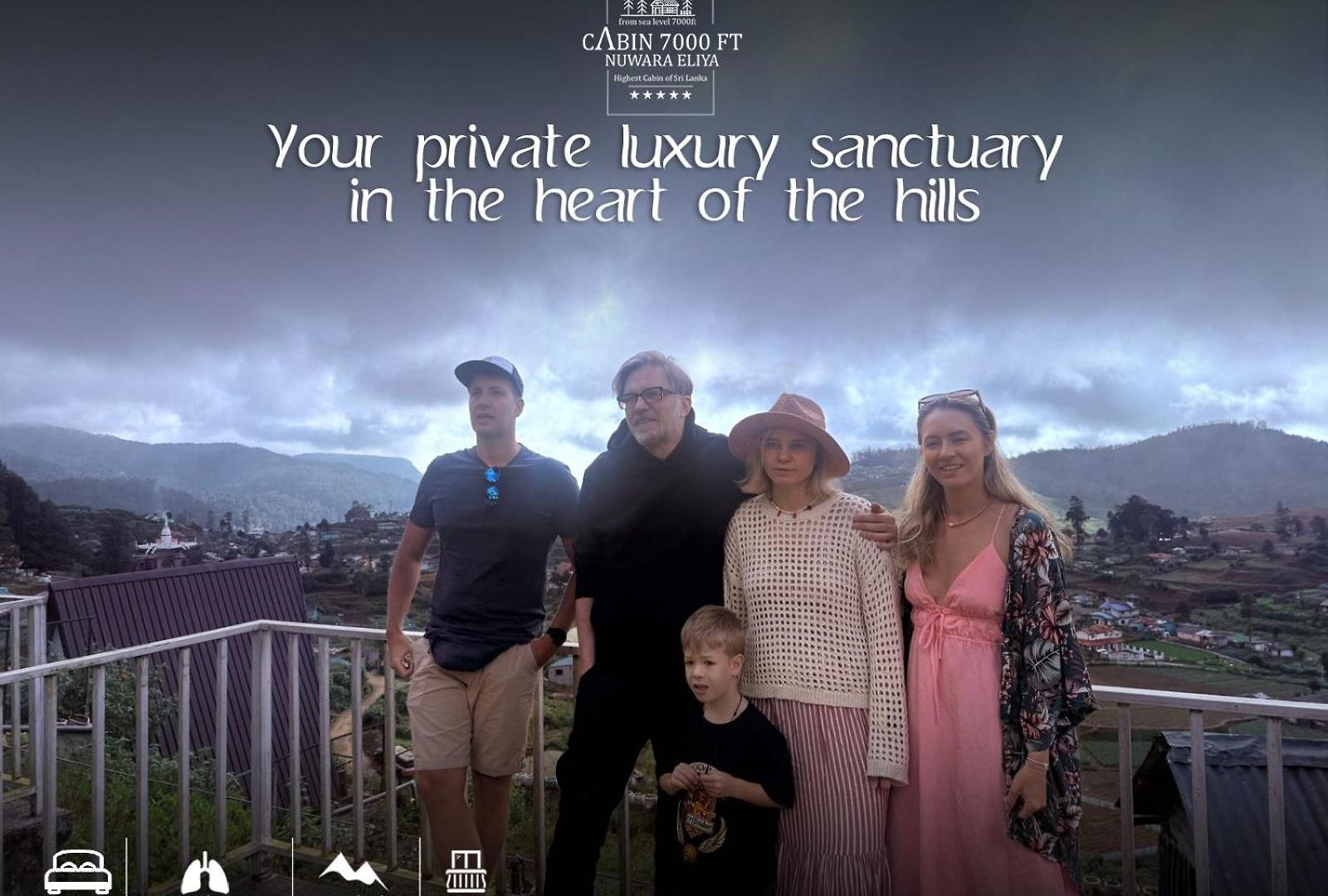 Chalet 7000 Feet - A Cozy Mountain View Retreat In Nuwara Eliya