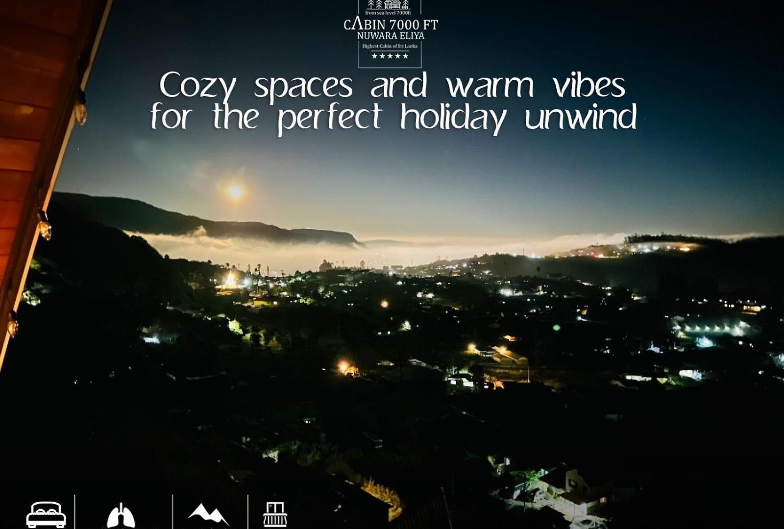 Chalet 7000 Feet - A Cozy Mountain View Retreat In Nuwara Eliya