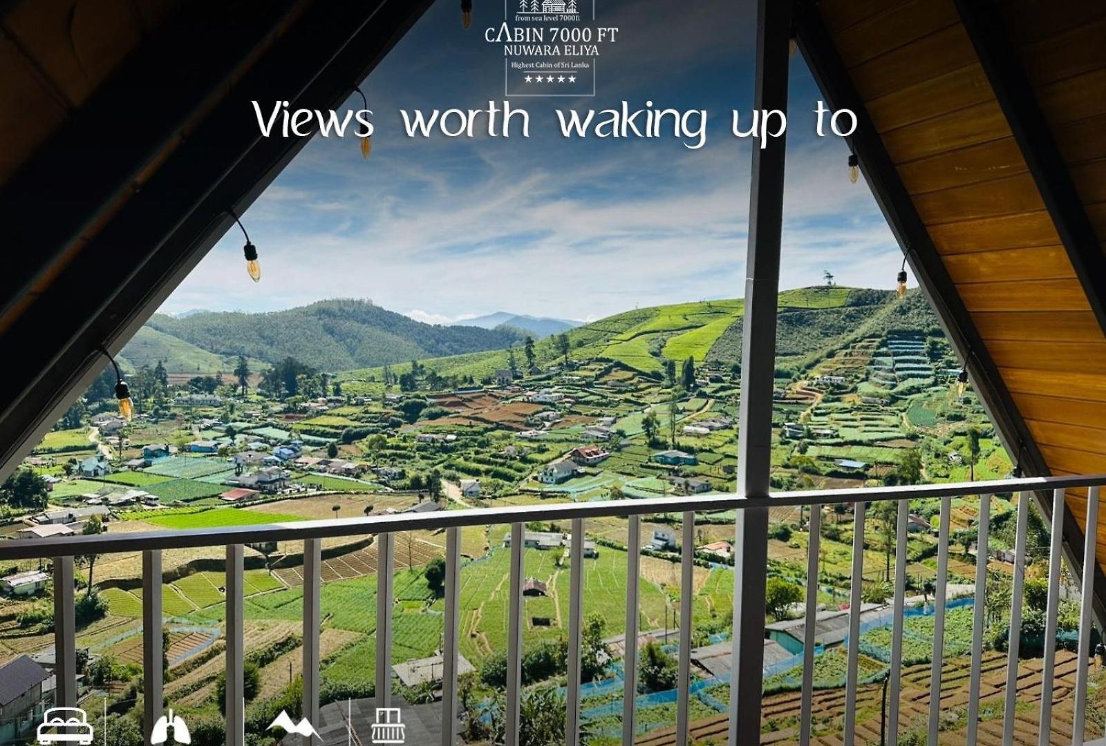 7000 Feet - A Cozy Mountain View Retreat In Nuwara Eliya