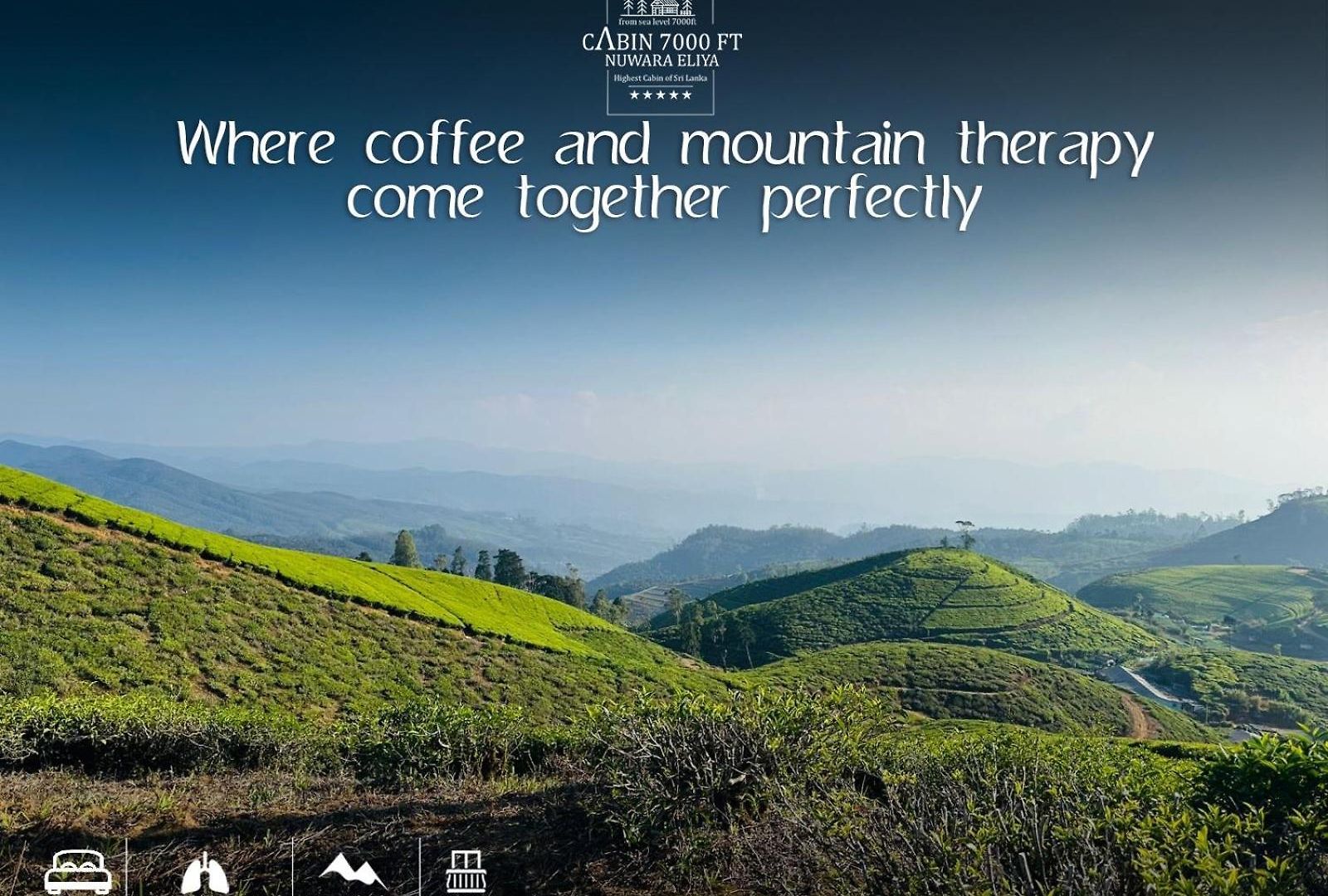 7000 Feet - A Cozy Mountain View Retreat In Chalet Nuwara Eliya