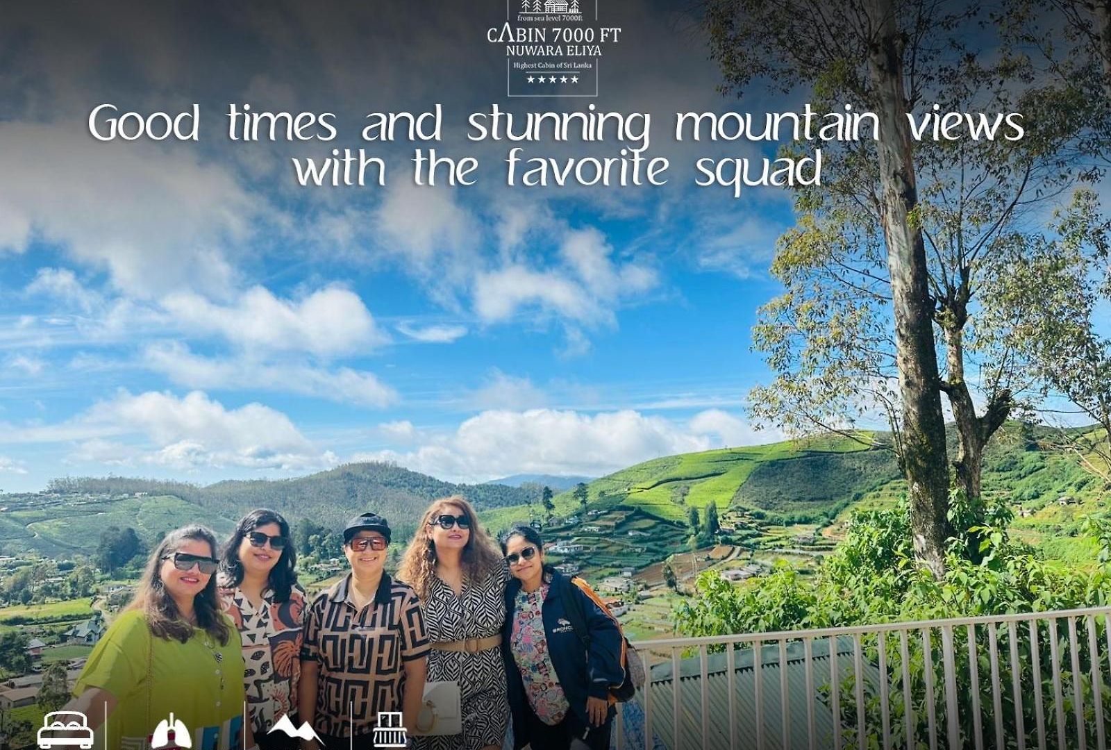 7000 Feet - A Cozy Mountain View Retreat In Nuwara Eliya