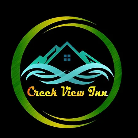 Creek View And Car