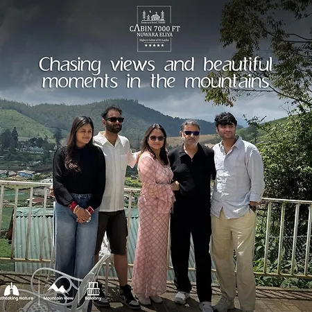 7000 Feet - A Cozy Mountain View Retreat In Chalet Nuwara Eliya