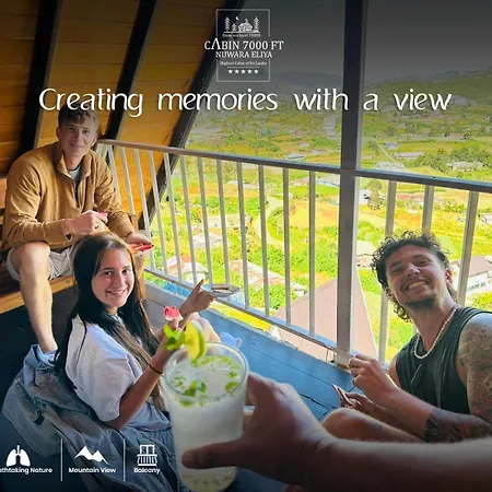 Chalet 7000 Feet - A Cozy Mountain View Retreat In Nuwara Eliya