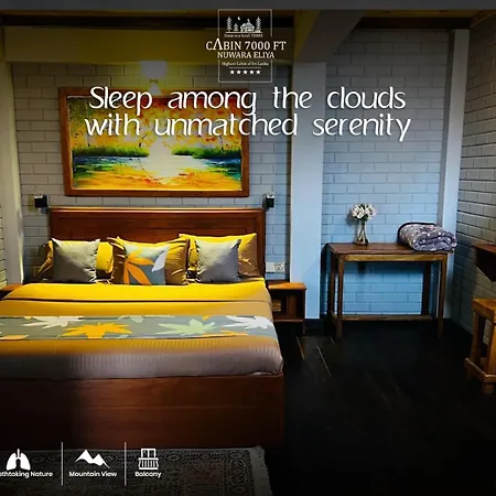 Chalet 7000 Feet - A Cozy Mountain View Retreat In Nuwara Eliya