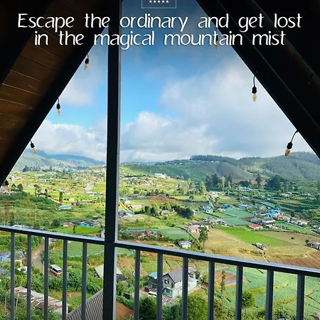 7000 Feet - A Cozy Mountain View Retreat In Chalet Nuwara Eliya