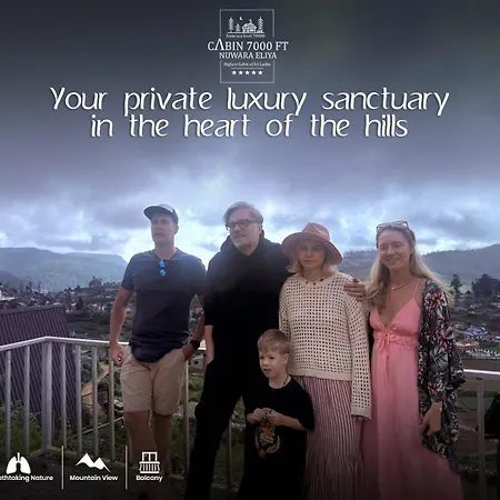 Chalet 7000 Feet - A Cozy Mountain View Retreat In Nuwara Eliya