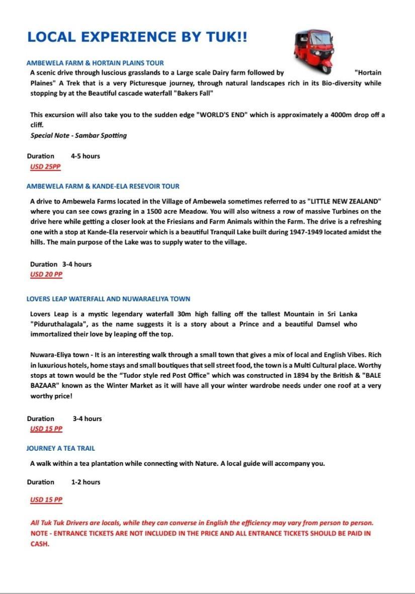 Windshire 4* Nuwara Eliya